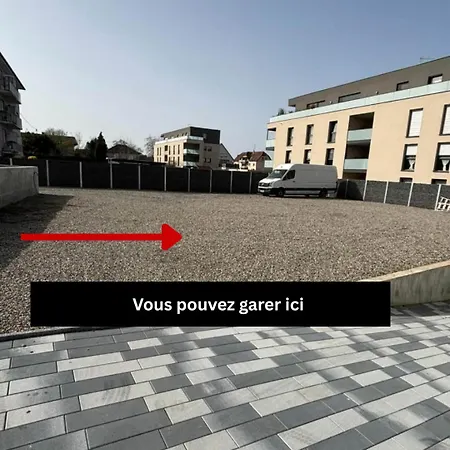 Appartement Avec Garage - 5mn Aeroport Bale